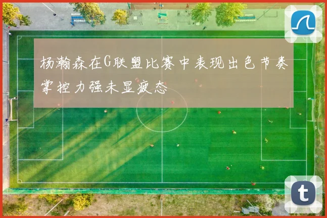 杨瀚森在G联盟比赛中表现出色节奏掌控力强未显疲态